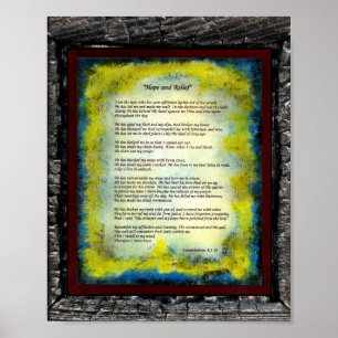 Hoffnung und Befreiung Poster