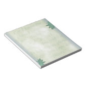 Hoffnung und eine Zukunft, Christliches Hintergrun Notizblock (angewinkelt)