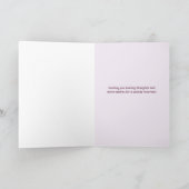 Hoffnung und Erholung erhalten gute Karte (Innenseite)