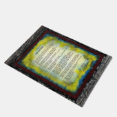 Hoffnung und Erleichterung Fußmatte (Schrägansicht)