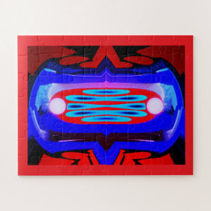 Hoffnung und Frieden abstraktes Kunstpuzzle Puzzle