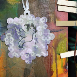 Hoffnung und Frieden Ornament Karte