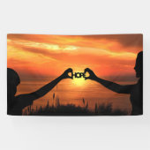 Hoffnung und Glaube Sunset Banner (Horizontal)