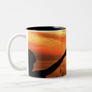 Hoffnung und Glaube Sunset Zweifarbige Tasse