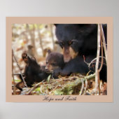 Hoffnung und Glauben Poster (Vorne)