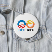 Hoffnung und Hoffnung — Anti-Trump-Design - Button (Beispiel)