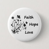 Hoffnung und Liebe Button (Vorderseite)