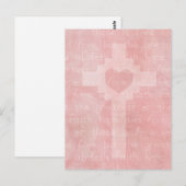 Hoffnung und Liebe Christlich Postkarte (Vorne/Hinten)