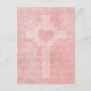 Hoffnung und Liebe Christlich Postkarte