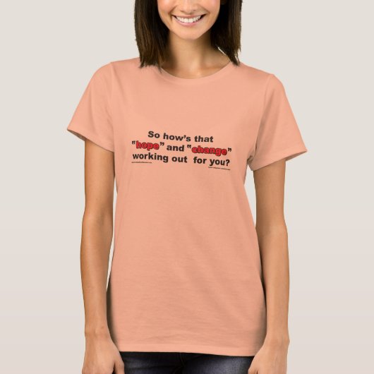 HOFFNUNG UND WANDEL T-Shirt (Vorderseite)