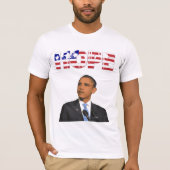 Hoffnung, US-Flag Präsident Barack Obama Shirt (Vorderseite)