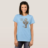 Hoffnung, Veränderung, Bier... Peace Barack Obama T-Shirt (Vorne ganz)