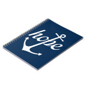 Hoffnung verankert das Soul (Hebräer-6:19) Notizblock (Linke Seite)