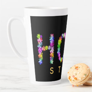 Hoffnung vergeht nie   Inspirierende Hoffnung blei Milchtasse