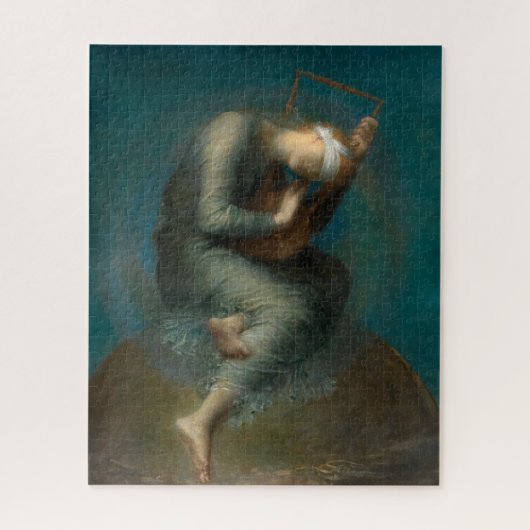 Hoffnung von George Frederic Watts Puzzle (Vertikal)