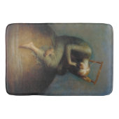 Hoffnung (von George Frederick Watts) Badematte (Vorderseite)