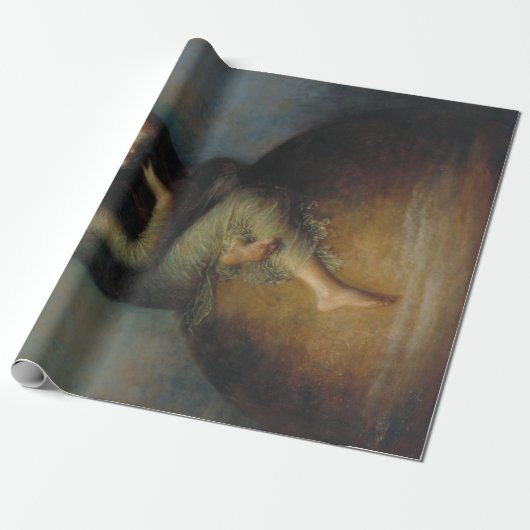 Hoffnung (von George Frederick Watts) Geschenkpapier (Ungerollt)