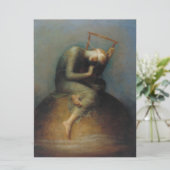 Hoffnung (von George Frederick Watts) Karte (Stehend Vorderseite)
