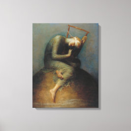 Hoffnung (von George Frederick Watts) Leinwanddruck