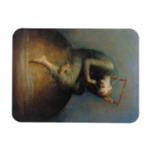 Hoffnung (von George Frederick Watts) Magnet (Horizontal)