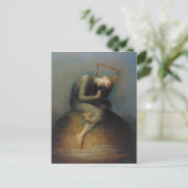 Hoffnung von George Frederick Watts Postkarte (Stehend Vorderseite)