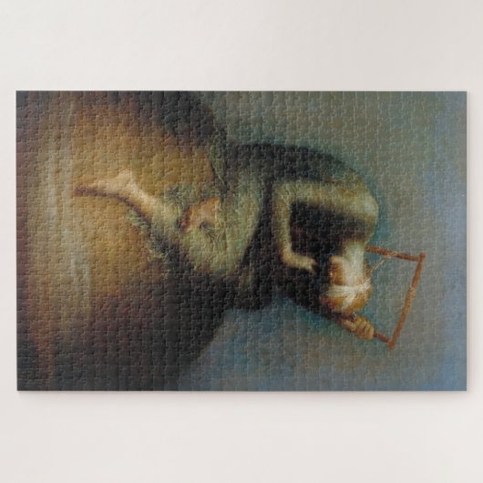 Hoffnung (von George Frederick Watts) Puzzle (Horizontal)