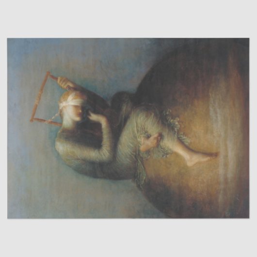 Hoffnung (von George Frederick Watts) Seidenpapier (Vorderseite)