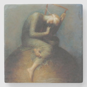 Hoffnung (von George Frederick Watts) Steinuntersetzer