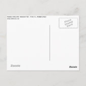 Hoffnung wird nie schweigen postkarte (Rückseite)