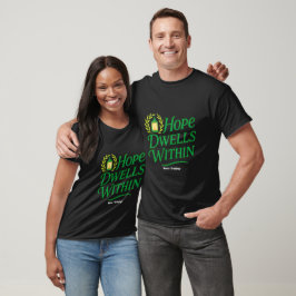 Hoffnung wohnt innerhalb Inspirierender Laternenkr T-Shirt