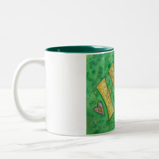 Hoffnung Zweifarbige Tasse (Links)