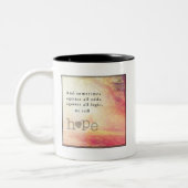 Hoffnung Zweifarbige Tasse (Links)