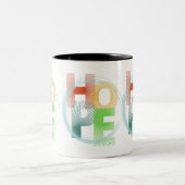 Hoffnung Zweifarbige Tasse (Mittel)