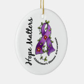 Hoffnungs-Angelegenheits-Alzheimer des Keramik Ornament (Rechts)