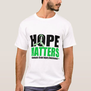 Hoffnungs-Angelegenheits-Bürsten-Band-traumatisch T-Shirt