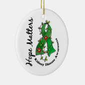 Hoffnungs-Angelegenheits-Nieren-Krankheit des Keramik Ornament (Rechts)