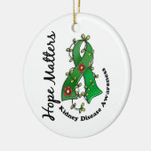 Hoffnungs-Angelegenheits-Nieren-Krankheit des Keramik Ornament (Links)