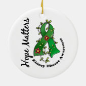 Hoffnungs-Angelegenheits-Nieren-Krankheit des Keramik Ornament (Hinten)