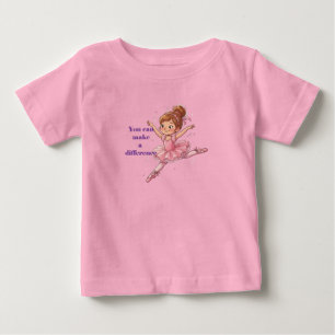 Hoffnungs-Ballerina-T-Shirt Baby T-shirt