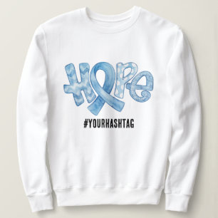 Hoffnungs-Bewusstseins-Schleife Personalisierter H Sweatshirt