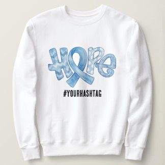 Hoffnungs-Bewusstseins-Schleife Personalisierter H Sweatshirt