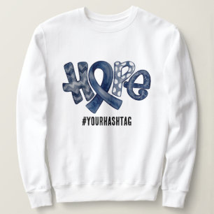 Hoffnungs-Bewusstseins-Schleife Personalisierter H Sweatshirt
