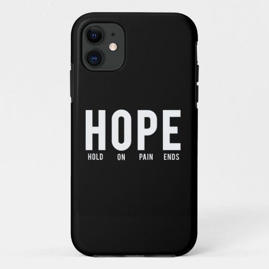 Hoffnungs-… Griff an den Schmerz-Enden Case-Mate iPhone Hülle (Rückseite)