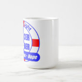 Hoffnungs-helle Krebs-Ecken-Tasse Kaffeetasse (Mittel)