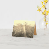 Hoffnungs Karte (Gelbe Blume)