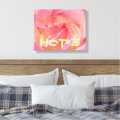 Hoffnungs-Leinwand-Kunst druckt die rosa Leinwanddruck (Insitu (Schlafzimmer))