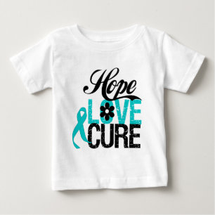 Hoffnungs-Liebe-Heilung EIERSTOCKkrebs Geschenke Baby T-shirt