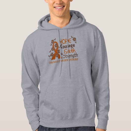 Hoffnungs-Mut-Glauben-Stärke 3 RSD Hoodie (Vorderseite)