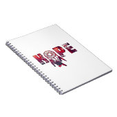 Hoffnungs-Notizbuch-Design Notizblock (Rechte Seite)
