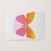 Hoffnungs-Schmetterlings-Puzzlespiel Jeremias 29 Puzzle (Horizontal)